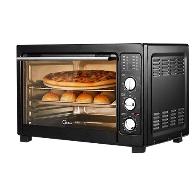 美的（Midea）电烤箱MG38CB-AA 家用多功能烘焙 面包蛋糕机 38L大容量