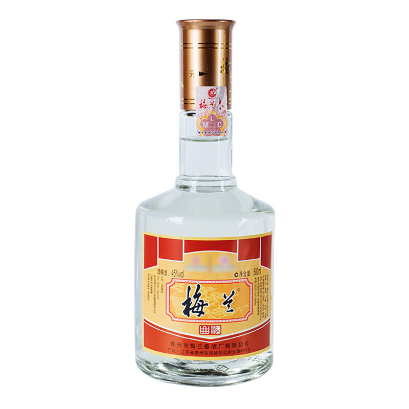 500ml 浓芝复合香型白酒 家常口粮酒 中华老字号 京剧大师梅兰芳故乡