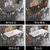 意式岩板餐桌椅组合现代简约长方形北欧轻奢餐桌家用小户型饭桌(一桌八椅（颜色备注）)第4张高清大图
