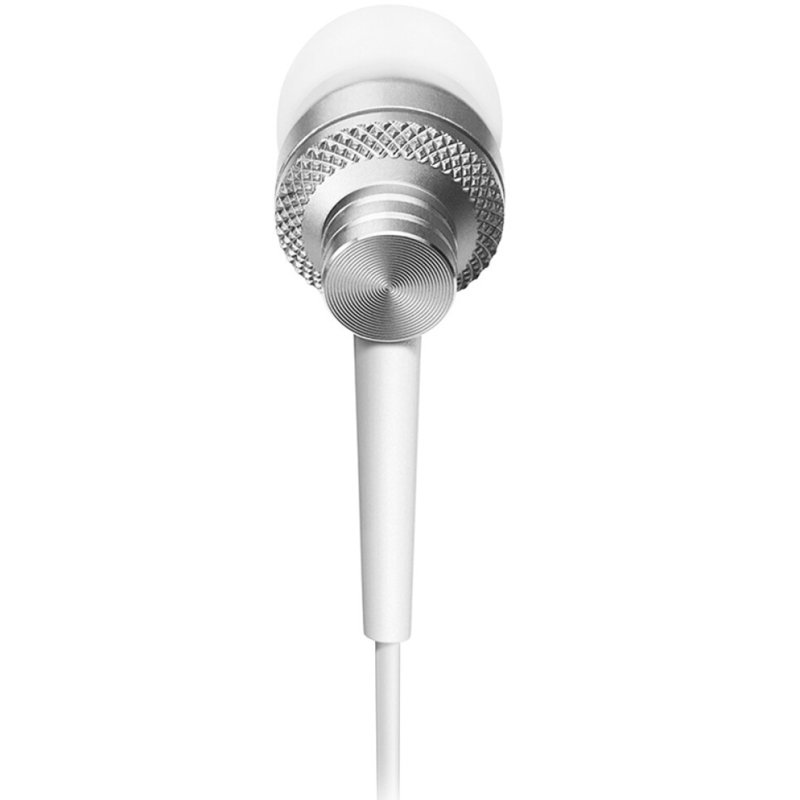 漫步者edifierh270p高保真立体声手机耳机入耳式耳机可通话金属银