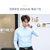 优衣库制造商 男士商务职业正装韩版休闲长袖打底衬衫(粉色 XL)第5张高清大图
