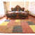 艾虎高毛印花客厅沙发卧室简约弯头纱地毯客厅 茶几防滑地毯(田园风 1.6*2.3m)第5张高清大图