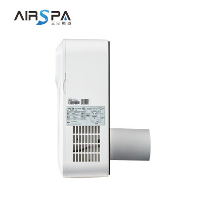 艾尔斯派(AIRSPA)HYQF60GD/D空气净化器(壁挂式家用新风系统 除PM2.5 除甲醛 除烟 除尘）(简约型HYQF60GD/D)