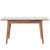 丰圆藤木 餐桌椅组合 北欧纯实木白橡木可伸缩餐桌 折叠餐桌小户型(1.2*1.5m原木色 一桌六椅)第5张高清大图