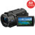 索尼（SONY）FDR-AX40 高清数码摄像机/DV 4K视频 5轴防抖 20倍光学变焦(AX40官方标配)第2张高清大图