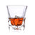 创意洋酒杯威士忌杯家用套装复古水晶玻璃杯啤酒杯白酒杯杯子(烈酒杯套装6只101毫升)第5张高清大图