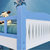 乔林曼兰 橡木实木 双层床上下床铺高低床子母床(天蓝色 上1x2米下1.2x2米)第5张高清大图