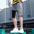 【W.Xuan】短裤男夏天五分裤薄款休闲运动宽松沙滩大裤衩(浅灰色 28)第4张高清大图