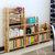 匠林家私创意简约实用木质落地置物收纳储物学生书房办公室简易书架小柜子(默认 两层)第2张高清大图