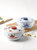 日本进口青花日式餐具陶瓷碗带盖燕窝汤碗米饭隔水蒸蛋碗甜品炖盅(盖碗一对礼盒 预售 默认版本)第5张高清大图