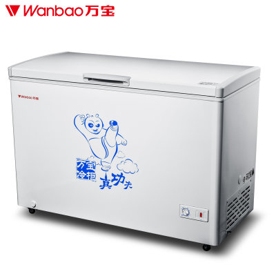 万宝(Wanbao)BC/BD-343D 343升商用大容量冷柜 冷冻冷藏双温调节 二级能效