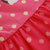 迪士尼宝宝 女孩蓬蓬纱 公主连衣裙 短袖波点裙子(玫红 100cm(2-3岁))第4张高清大图