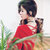 韩都衣舍17夏装新款韩版女装镂空露背装荷叶边雪纺连衣裙MR6651(红色 L)第3张高清大图