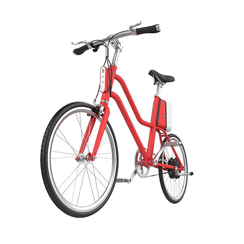 云马智行车c1助力车女款典雅红20kmh超高时速75km续航里程180w电机