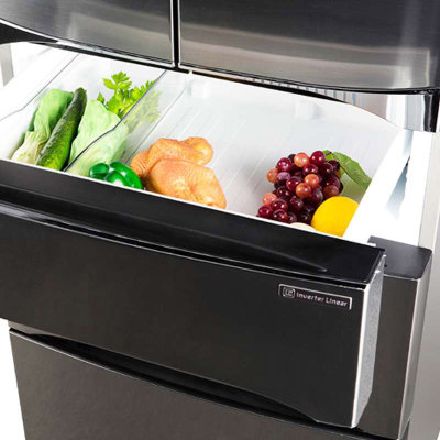 LG GR-K40PJML 变频 多门冰箱（钛银色）智能存鲜系统