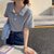 SUNTEK日系polo衫短袖t恤女夏季2022年新款美式复古ins潮原宿风半袖上衣(XL 粉色)第2张高清大图