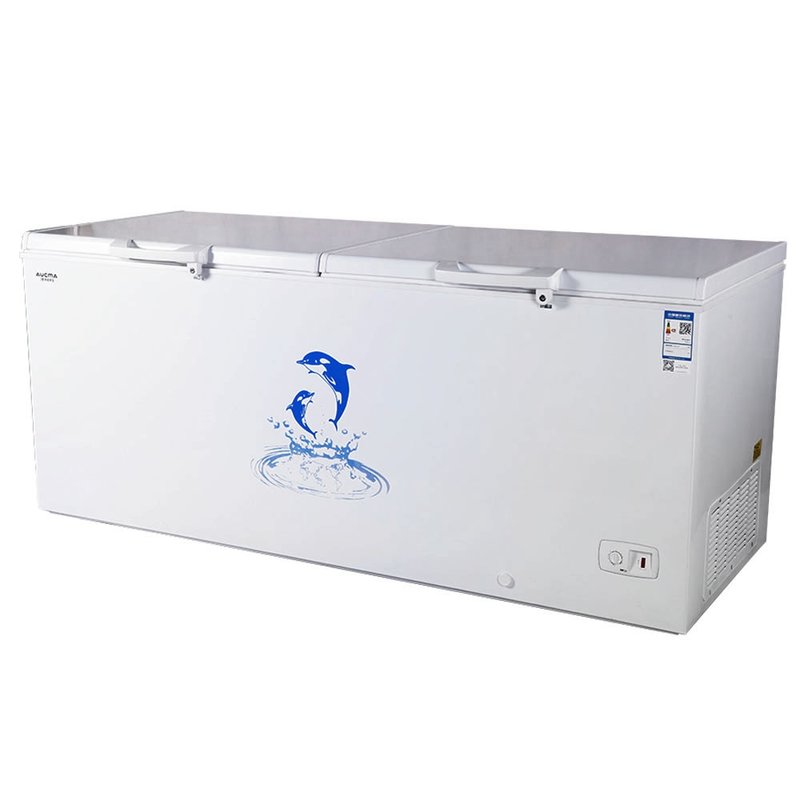 澳柯玛aucmabcbd730730升卧式冰柜超长断电保温白