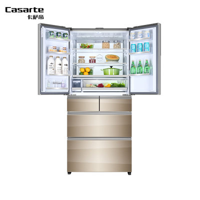 Casarte/卡萨帝 BCD-520WDCAU1 多门冰箱大容量变频风冷无霜冰箱 恒温储鲜双系统 斐雪派克设计滑动开门