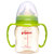 贝亲宽口径PPSU奶瓶 宝宝奶瓶 婴儿塑料奶瓶带吸管握把160/240ML(绿色握把160ml)第3张高清大图