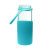 谢裕泰  多彩系列耐热玻璃水瓶  550ML(蓝色)第2张高清大图