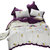 黛格单双人床上用品 1.5m 1.8m 2.0m床韩版可爱花卉洛卡棉花边四件套件 被套 床单(8 默认)第3张高清大图