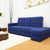 奥古拉 沙发床 双人小户型多功能布艺沙发 可折叠带收纳(布艺绿色款 其他)第4张高清大图