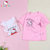 凯蒂猫儿童短袖T恤 棉T恤 卡通女孩 女宝宝中大童短袖2件装(灰色 颜色)第4张高清大图