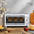 松下（Panasonic） 家用电烤箱 小型电烤箱 烘焙电烤箱 4段火力 9L容量 NT-GT1(9L)第5张高清大图