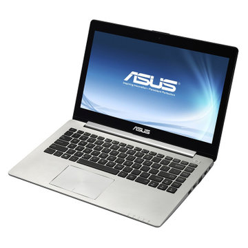 华硕(ASUS)S400CA 14英寸触控屏商务便携超极本电脑(i7-3517U 4G 24G-SSD+500GB 集显 摄像头 Win8)爵士黑