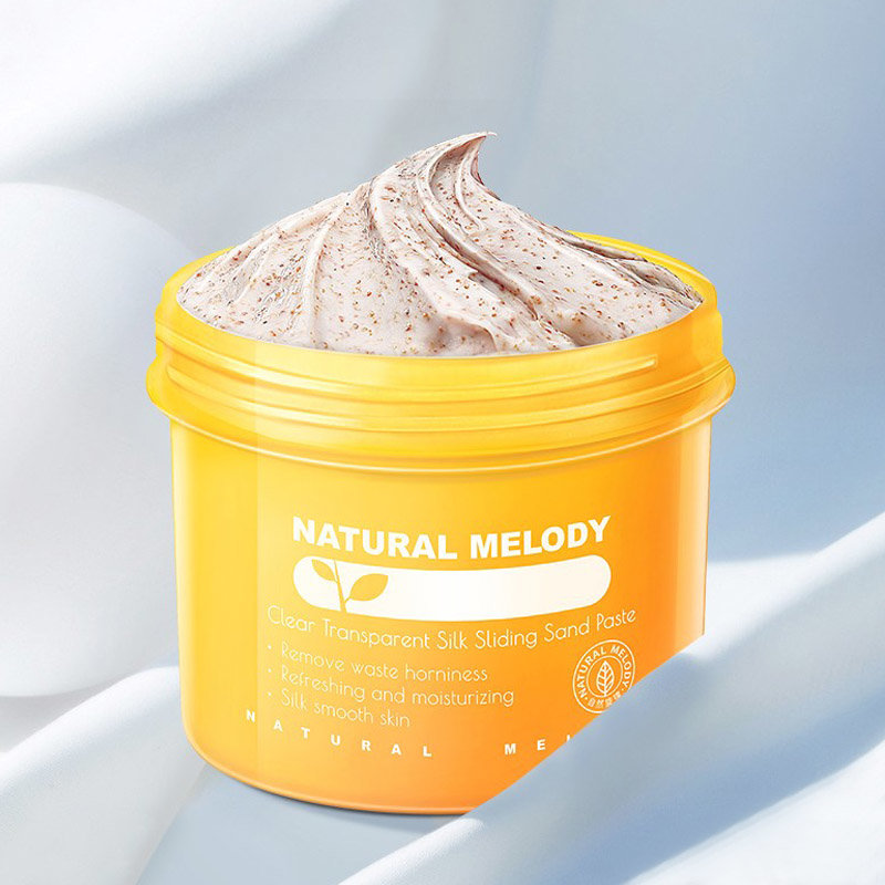 自然旋律(natural melody)净透光感丝滑小黄罐磨砂膏身体乳250g(净透