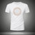 欧洲站美杜莎夏季2020新款潮流牌男士丝光棉烫钻短袖T恤大码体恤.(L 白色)第2张高清大图