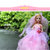 艾芘儿婚纱系列梦幻大套装礼盒孩子生日礼物(紫色 A款)第5张高清大图