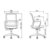 云艳YY-LCL1190 电脑椅人体工学家用网椅职员办公椅升降转椅会议椅子(默认 默认)第5张高清大图