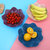 果盘创意现代客厅欧式家用水果盘干果盘办公室桌面零食盘糖果盘(小号浅蓝 默认版本)第5张高清大图