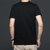 夏季男士圆领短袖T恤纯棉半袖体恤打底衫2021新款男装(黑色 XXXL)第2张高清大图
