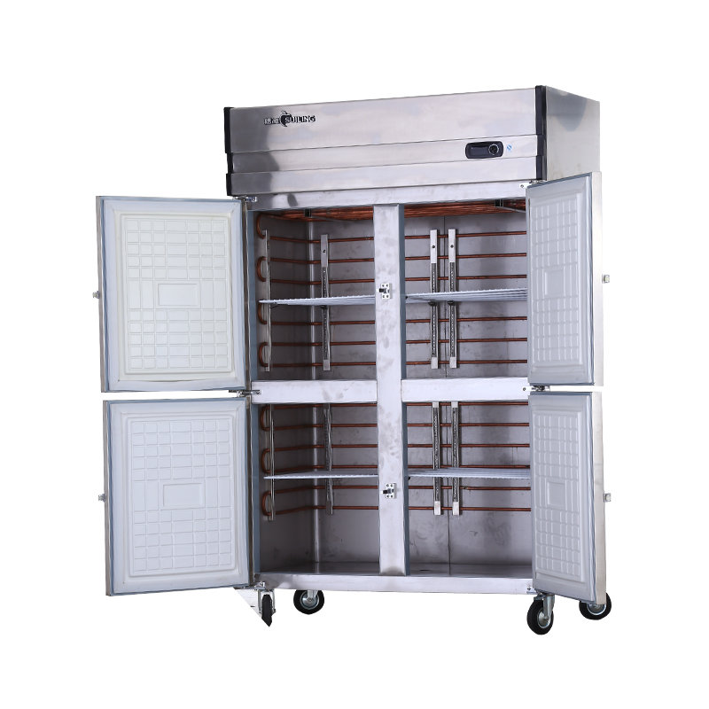 0l4-d 1000升立式商用厨房冰柜 全冷冻冰柜 单温不锈钢冰柜