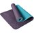 哈他*6mm无味TPE平衡专业瑜伽垫子 男女士加长183cm防滑加厚瑜珈垫健身垫 瑜伽毯(堇紫色 有颜色有版本)第3张高清大图
