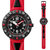 斯沃琪(Swatch)手表 飞菲童表系列 石英儿童手表 红黑烈焰ZFCSP025第4张高清大图