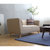 TIMI天米北欧布艺沙发 时尚简约沙发 创意沙发 小户型沙发组合(蓝色 双人160cm)第2张高清大图