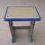 GX 学生教室课桌凳加厚桌架学习桌书桌课桌(蓝色 GX-单人位双柱)第5张高清大图
