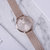阿玛尼 （Emporio Armani ）手表 网红满天星镶钻 欧美优雅时尚编织钢带石英女士腕表 AR11129(AR11129)第3张高清大图