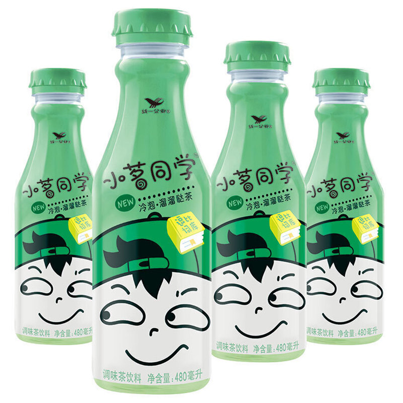 统一小茗同学冷泡溜溜哒茶茶饮料480ml15
