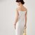 显瘦性感连衣裙(白色 160/84A)第2张高清大图