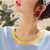 【两色可选】韩版纯棉睡裙女士夏季短袖卡通家居服可外穿(蓝色 M)第3张高清大图