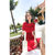 夏季收腰显瘦小个子小香风红色连衣裙2018新款小心机红裙子女(黑色_如图_ XL)第2张高清大图