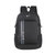 NIKE耐克学生书包双肩包男女包气垫背包旅行包(黑色)第5张高清大图