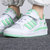 Adidas阿迪达斯三叶草FORUM LOW W女鞋 魔术贴复古运动休闲鞋GX5072(白色 38.5)第5张高清大图