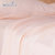 茉菲家纺 简约亚麻床品三件套四件套 床单被套枕袋1.2米1.5米1.8米床上用品套件粉色(粉色)第3张高清大图