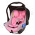 斯迪姆（SIDM） 新生儿婴儿提篮式安全座椅车载多功能摇篮式宝宝提篮0-15个月爱心天使(糖果粉)第2张高清大图