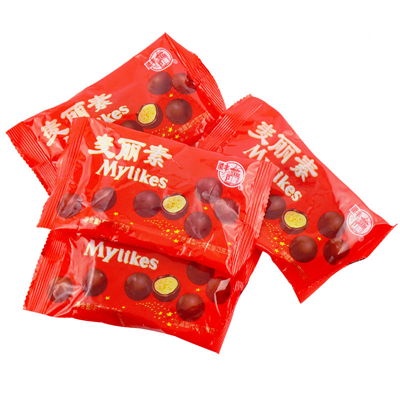 梁丰麦丽素牛奶巧克力豆25g*24包